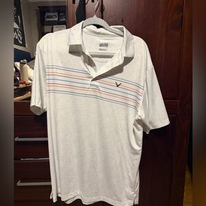 Callaway Men's Polo Shirt with Multicolor Stripes
